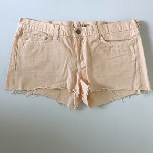AUTHENTIC J Brand Peach Denim Cut Off Shorts